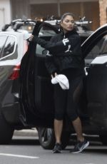 NICOLE SCHERZINGER and Thom Evans Arrives at a Cafe in London 03/23/2020