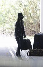 NICOLE SCHERZINGER at Heathrow Airport in London 03/28/2020