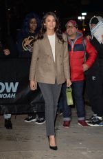 NINA DOBREV Arrives at Daily Show with Trevor Noah in New York 03/02/2020