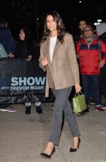 NINA DOBREV Arrives at Daily Show with Trevor Noah in New York 03/02/2020