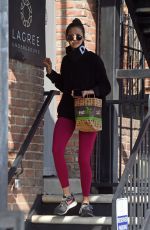 NINA DOBREV Leaves a Gym in West Hollywood 03/06/2020