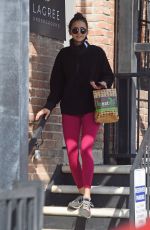 NINA DOBREV Leaves a Gym in West Hollywood 03/06/2020