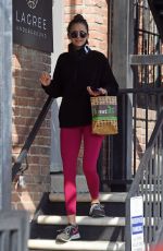 NINA DOBREV Leaves a Gym in West Hollywood 03/06/2020