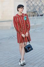 NOEMIE MERLANT at Louis Vuitton Show at Paris Fashion Week 03/03/2020