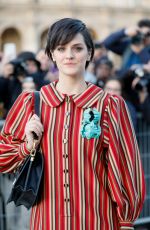 NOEMIE MERLANT at Louis Vuitton Show at Paris Fashion Week 03/03/2020