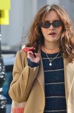 OLIVIA COOKE and Ben Hardy Out Kissing in London 03/23/2020