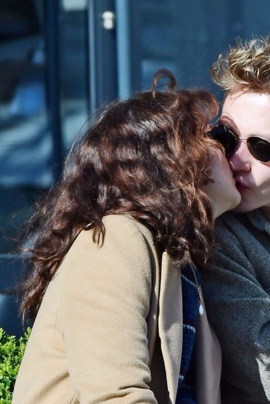OLIVIA COOKE and Ben Hardy Out Kissing in London 03/23/2020
