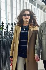 OLIVIA COOKE and Ben Hardy Out Kissing in London 03/23/2020