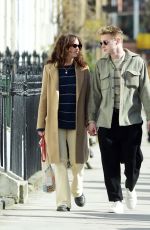 OLIVIA COOKE and Ben Hardy Out Kissing in London 03/23/2020