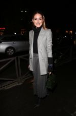 OLIVIA PALERMO Arrives at Hermes Fashion Show at Paris Fashion Week 02/29/2020