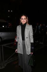 OLIVIA PALERMO Arrives at Hermes Fashion Show at Paris Fashion Week 02/29/2020