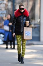 OLIVIA PALERMO Out and About in New York 03/14/2020