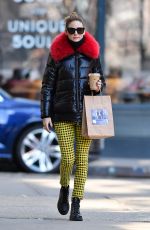 OLIVIA PALERMO Out and About in New York 03/14/2020