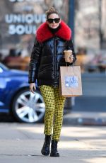 OLIVIA PALERMO Out and About in New York 03/14/2020