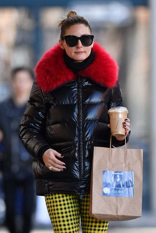 OLIVIA PALERMO Out and About in New York 03/14/2020