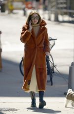 OLIVIA PALERMO Out with Her Dog in New York 03/24/2020