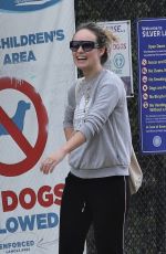 OLIVIA WILDE Out and About in Los Angeles 03/20/2020