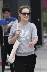 OLIVIA WILDE Out and About in Los Angeles 03/20/2020