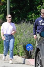 OLIVIA WILDE Out and About in Los Angeles 03/29/2020
