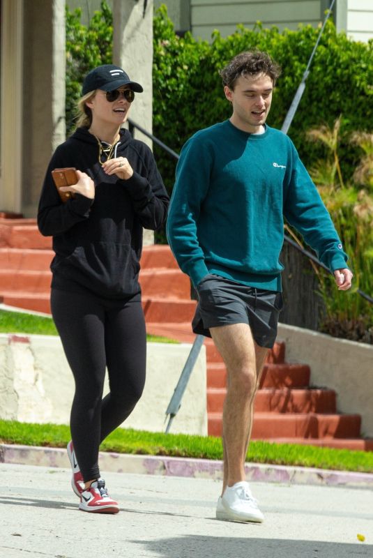 OLIVIA WILDE Out with Her Brother in Silver Lake 03/25/2020