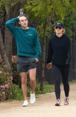 OLIVIA WILDE Out with Her Brother in Silver Lake 03/25/2020