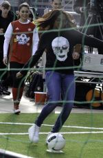 OTI MABUSE Plays Football at MediaCity for Sports Relief in Manchester 03/13/2020