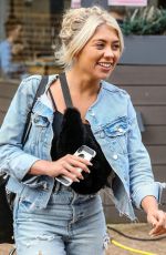 PAIGE TURLEY in Double Denim Out in London 03/12/2020