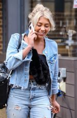 PAIGE TURLEY in Double Denim Out in London 03/12/2020