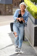 PAIGE TURLEY in Double Denim Out in London 03/12/2020