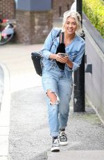 PAIGE TURLEY in Double Denim Out in London 03/12/2020