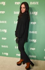 PAMELA ADLON at Dave TV Show Premiere in Los Angeles 02/27/2020