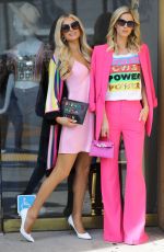 PARIS and NICKY HILTON Out in Beverly Hills 03/05/2020