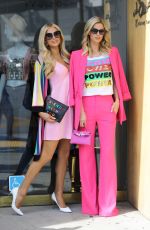 PARIS and NICKY HILTON Out in Beverly Hills 03/05/2020