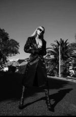 PARIS HILTON at a Photoshoot at Her Home in Beverly Hills 03/26/2020