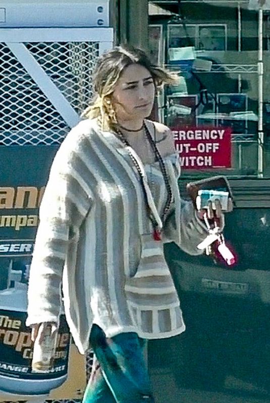PARIS JACKSON at a Gas Station in Los Angeles 03/21/2020