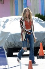 PARIS JACKSON on the Set of a Music Video in Los Angeles 03/07/2020