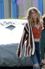 PARIS JACKSON on the Set of a Music Video in Los Angeles 03/07/2020