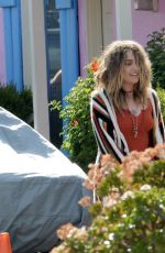 PARIS JACKSON on the Set of a Music Video in Los Angeles 03/07/2020