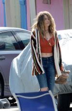 PARIS JACKSON on the Set of a Music Video in Los Angeles 03/07/2020
