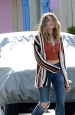 PARIS JACKSON on the Set of a Music Video in Los Angeles 03/07/2020
