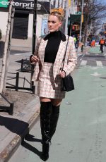 PETA MURGATROYD and Maksim Chmerkovskiy Out at Times Square 03/09/2020