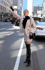PETA MURGATROYD and Maksim Chmerkovskiy Out at Times Square 03/09/2020