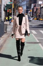 PETA MURGATROYD and Maksim Chmerkovskiy Out at Times Square 03/09/2020