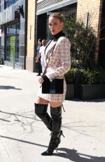 PETA MURGATROYD and Maksim Chmerkovskiy Out at Times Square 03/09/2020