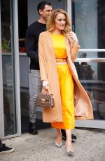 PETA MURGATROYD and Maksim Chmerkovskiy Out in New York 03/10/2020