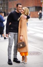 PETA MURGATROYD and Maksim Chmerkovskiy Out in New York 03/10/2020