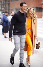 PETA MURGATROYD and Maksim Chmerkovskiy Out in New York 03/10/2020