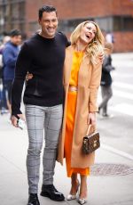 PETA MURGATROYD and Maksim Chmerkovskiy Out in New York 03/10/2020