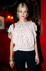 PIXIE GELDOF at Chloe Dinner at Paris Fashion Week 02/27/2020