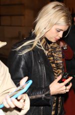 PIXIE GELDOF Leaves Carine Roitfeld x Redemption Party in Paris 02/28/2020